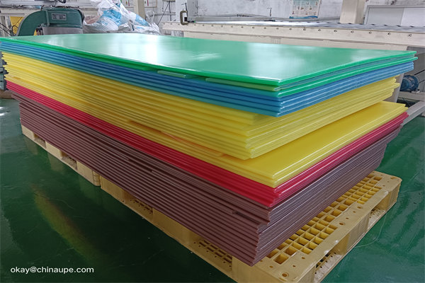 hdpe panel 5/8 blue direct sale